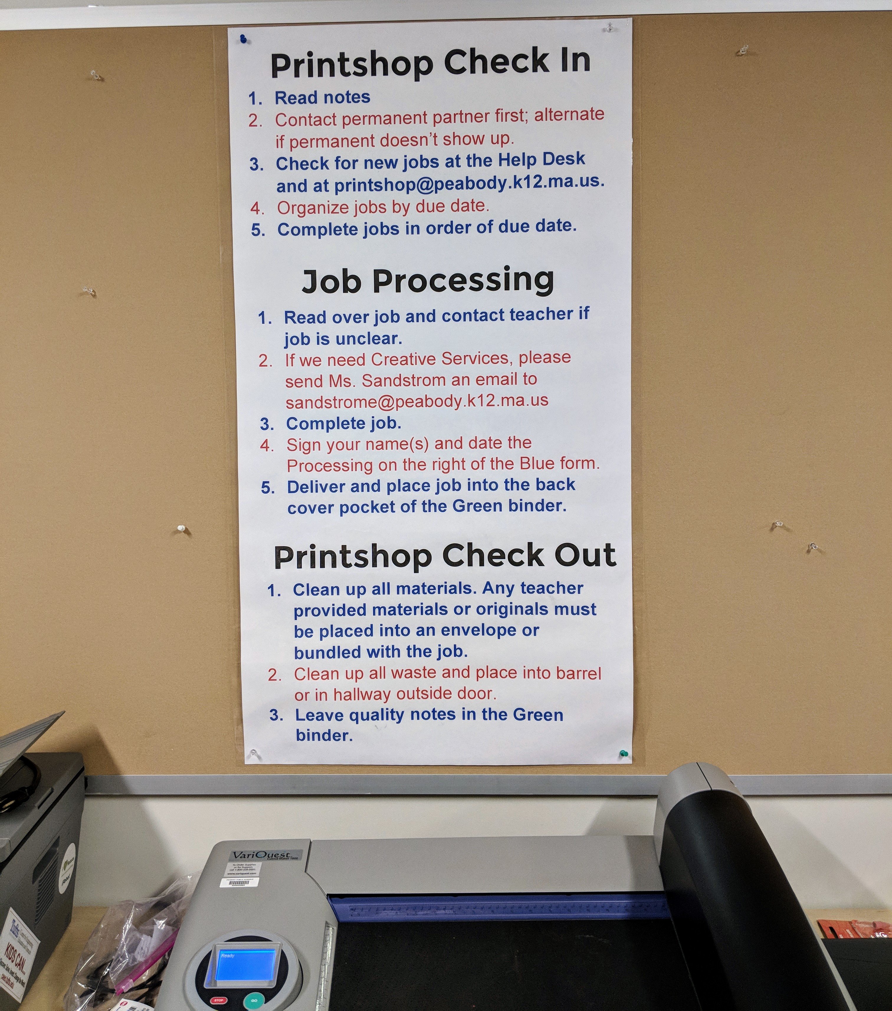 A StudentRun Print Shop Teaches CTE Skills at Higgins Middle School